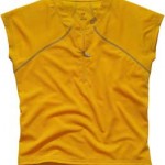 Cyklo oblečenie - Dámske, Fox W Base jersey gold, žltá
